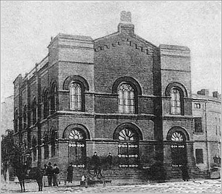 Tempel Synagogue in Przemysl destroyed in 1939